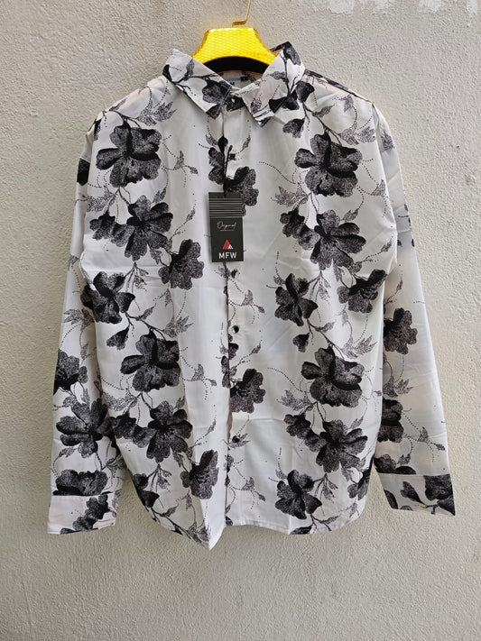 MFW viscose full sleeve printed shirts Single pcs @299 and Buy 4 pcs combo @999