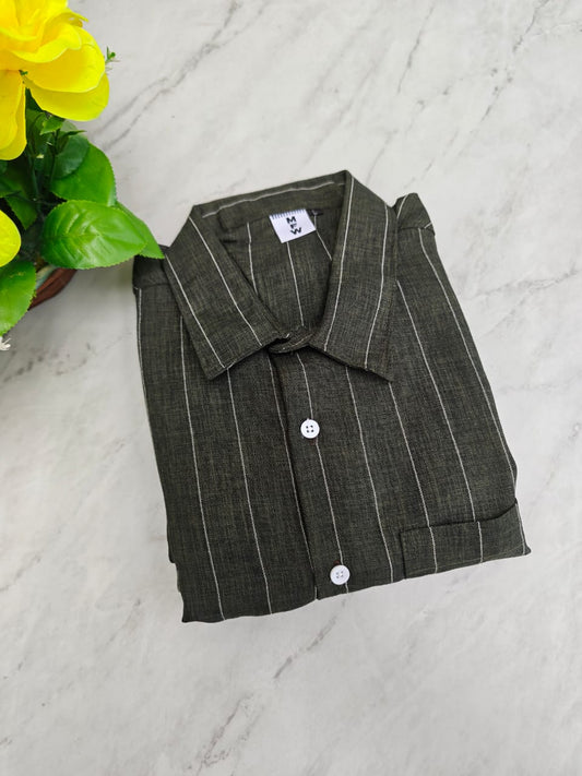 MFW korean lenin stripes shirts Single pcs @299 and Buy 4 pcs combo @999