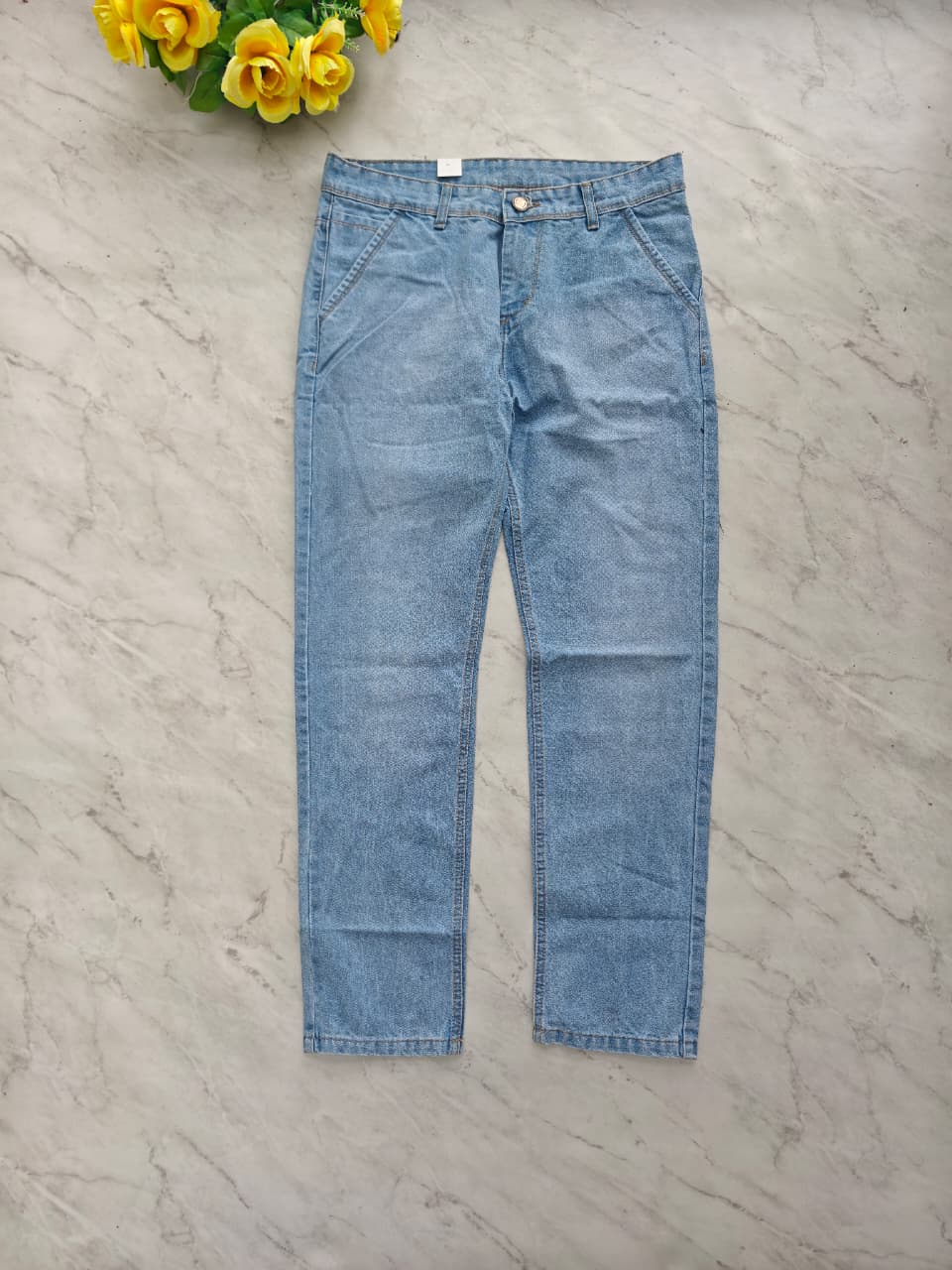 Side packet baloon fit jeans 2 pcs combo @ 999