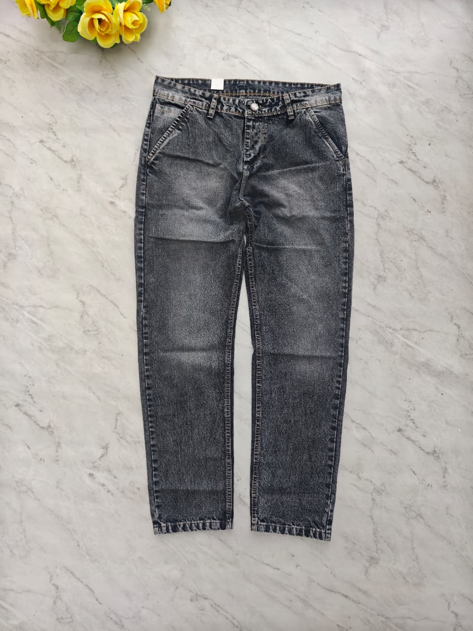 Side packet baloon fit jeans 2 pcs combo @ 999