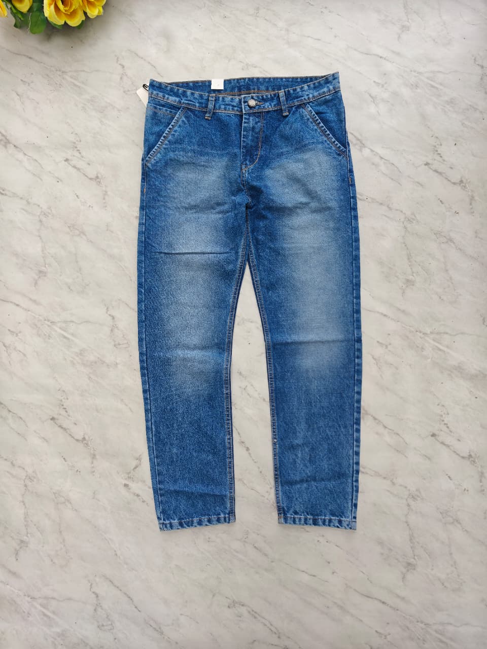 Side packet baloon fit jeans 2 pcs combo @ 999