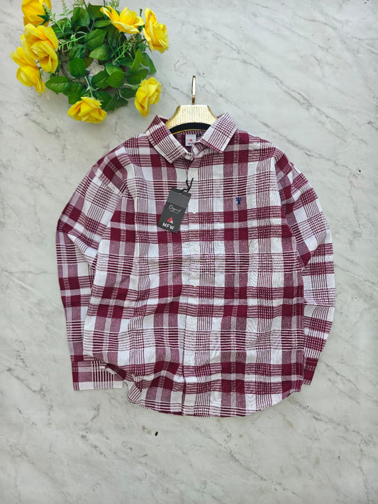 Checked Full Sleeve Shirt for Men – Buy 1 pc @ ₹300 Buy 4 pcs combo @999