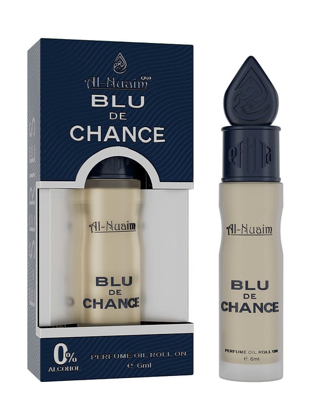 Blu DE Chance Alcohol Free attar perfumes 6ml AL-Nuaim Roll on