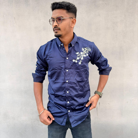 MFW embroidery Party wear Shirts single pcs @299 and Buy 4 pcs combo @999