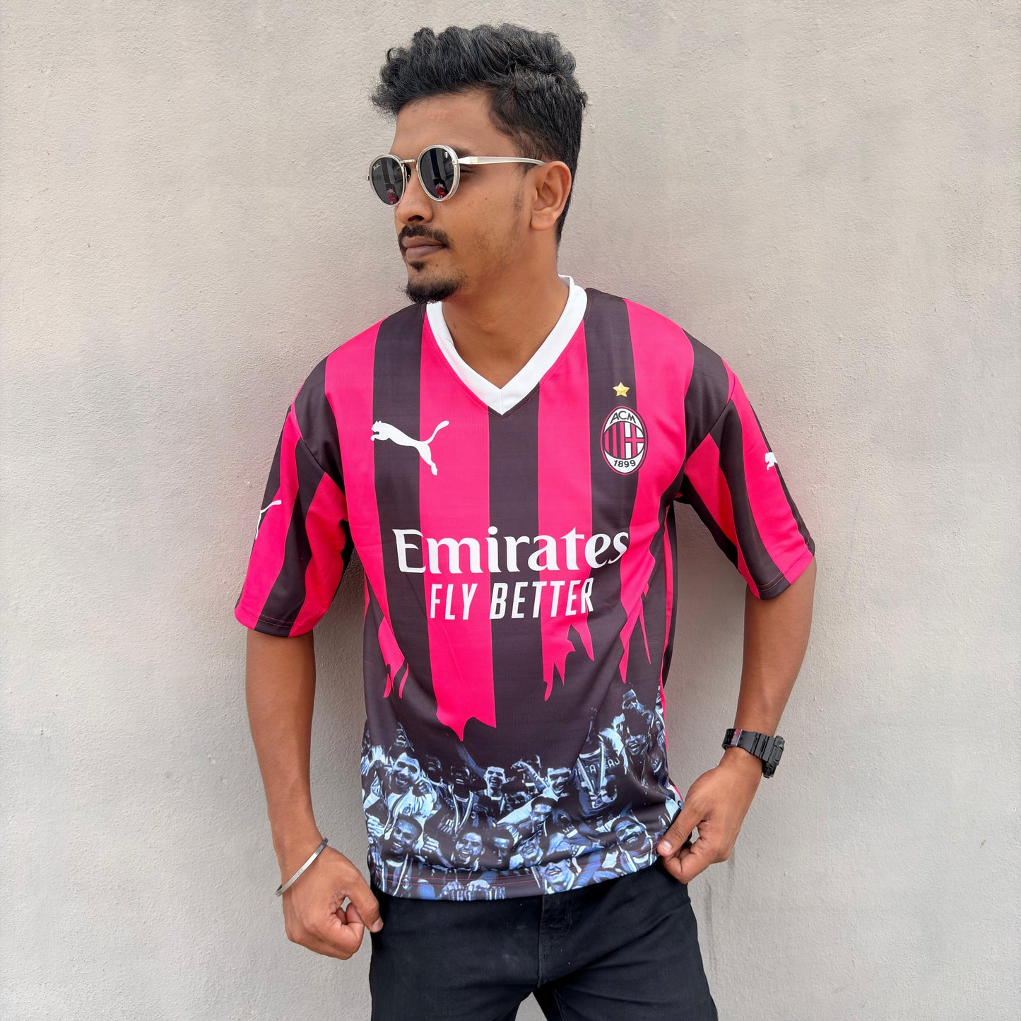 V Neck Drop shoulder Football jersey buy 3 pcs @499 and 1 pcs @199