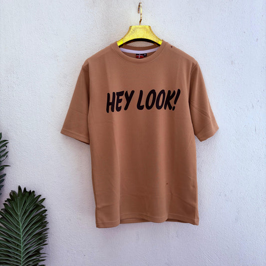 Round neck Front and back print droup shoulder Tshirt 1 pc @199 and 3 pcs @ 499