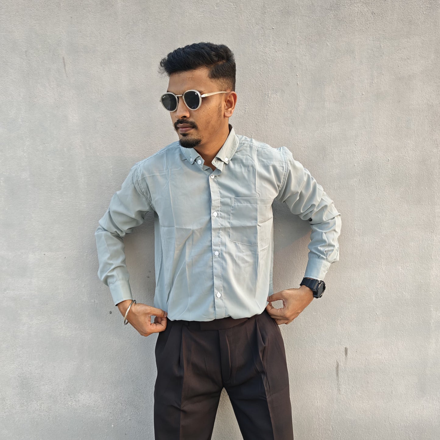 Mfw plain Liqued wrinkle freeShirts single pcs @299 and Buy 4 pcs combo @999