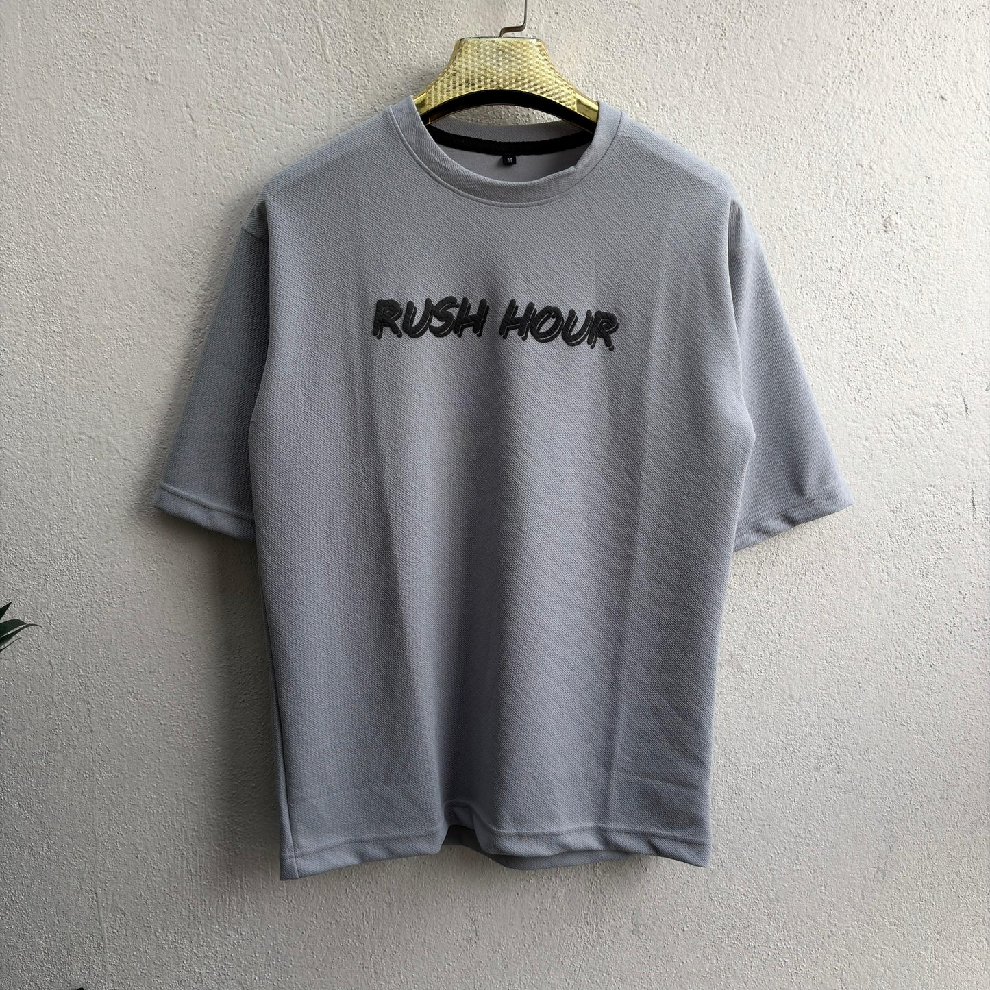 Round neck Front and back print droup shoulder Tshirt 1 pc @199 and 3 pcs @ 499