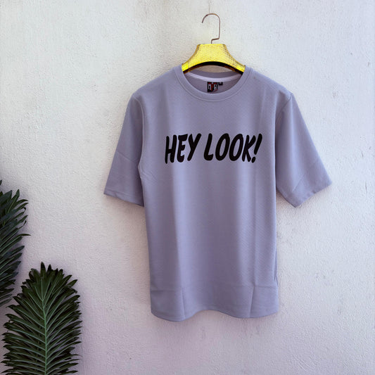 Round neck Front and back print droup shoulder Tshirt 1 pc @199 and 3 pcs @ 499