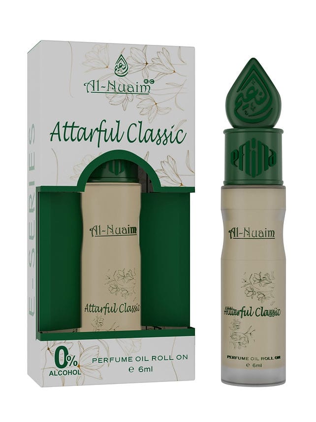 Attarful Classic Alcohol Free attar perfumes 6ml AL-Nuaim Roll on