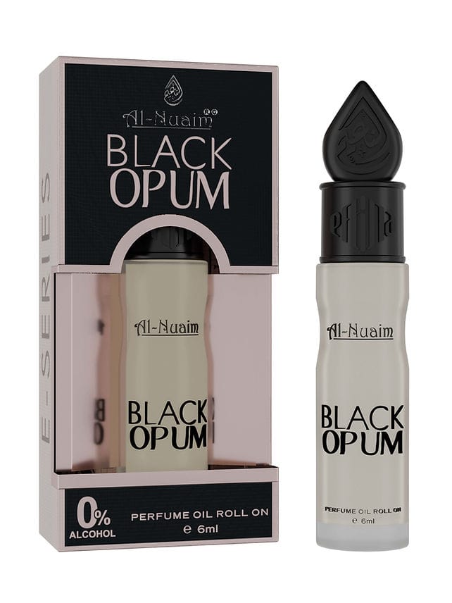 Black Opum Alcohol Free attar perfumes 6ml AL-Nuaim Roll on