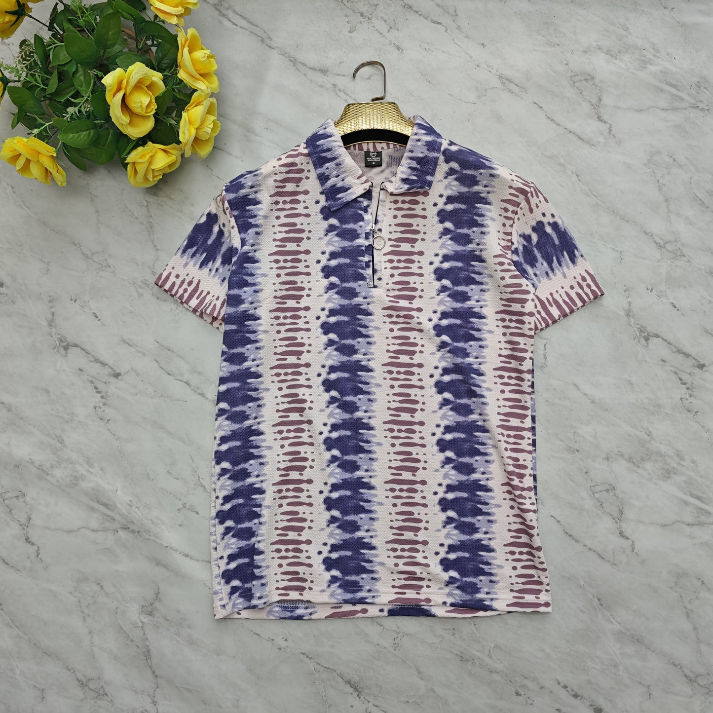 Mfw Half sleeve zipper Tshirt 1 pc @199 and 3 pcs @ 499