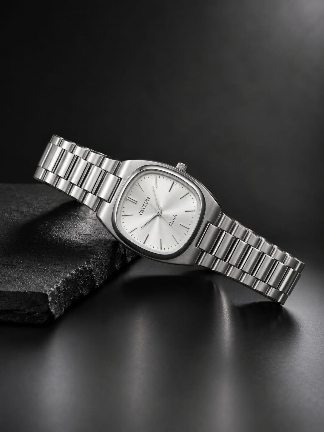 Mens most trendy Sliver strap watches @200