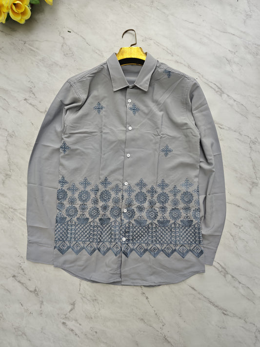 MFW viscose bottom embroidery Shirts single pcs @350 and Buy 3 pc combo @999