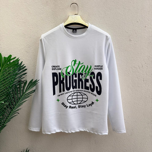 Round neck full sleeve tshirt buy 3 pcs @499 and 1 pcs @199 (white)