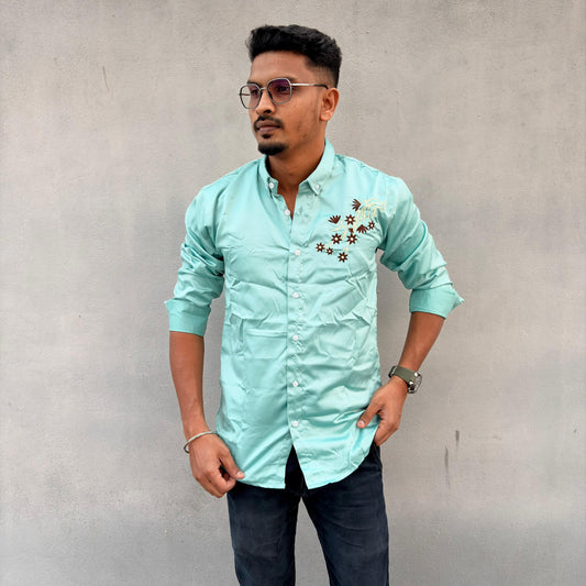 MFW embroidery Party wear Shirts single pcs @299 and Buy 4 pcs combo @999