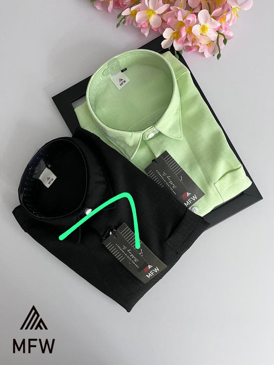 MFW plain Lenin shirts Single pcs @299 and Buy 4 pcs combo @999