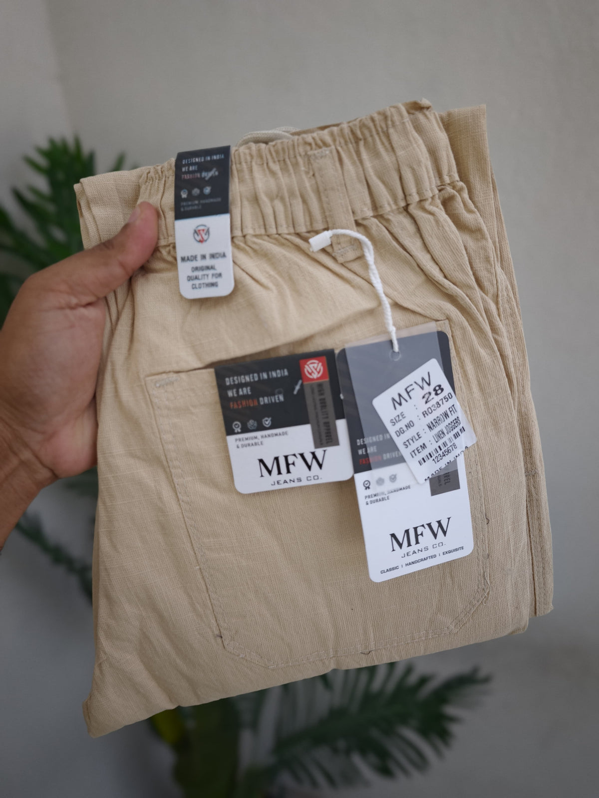 Mfw lenin relax fit pants buy 3 pant @ 1200