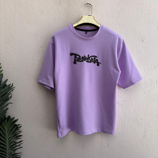 Round neck Front and back print droup shoulder Tshirt 1 pc @199 and 3 pcs @ 499