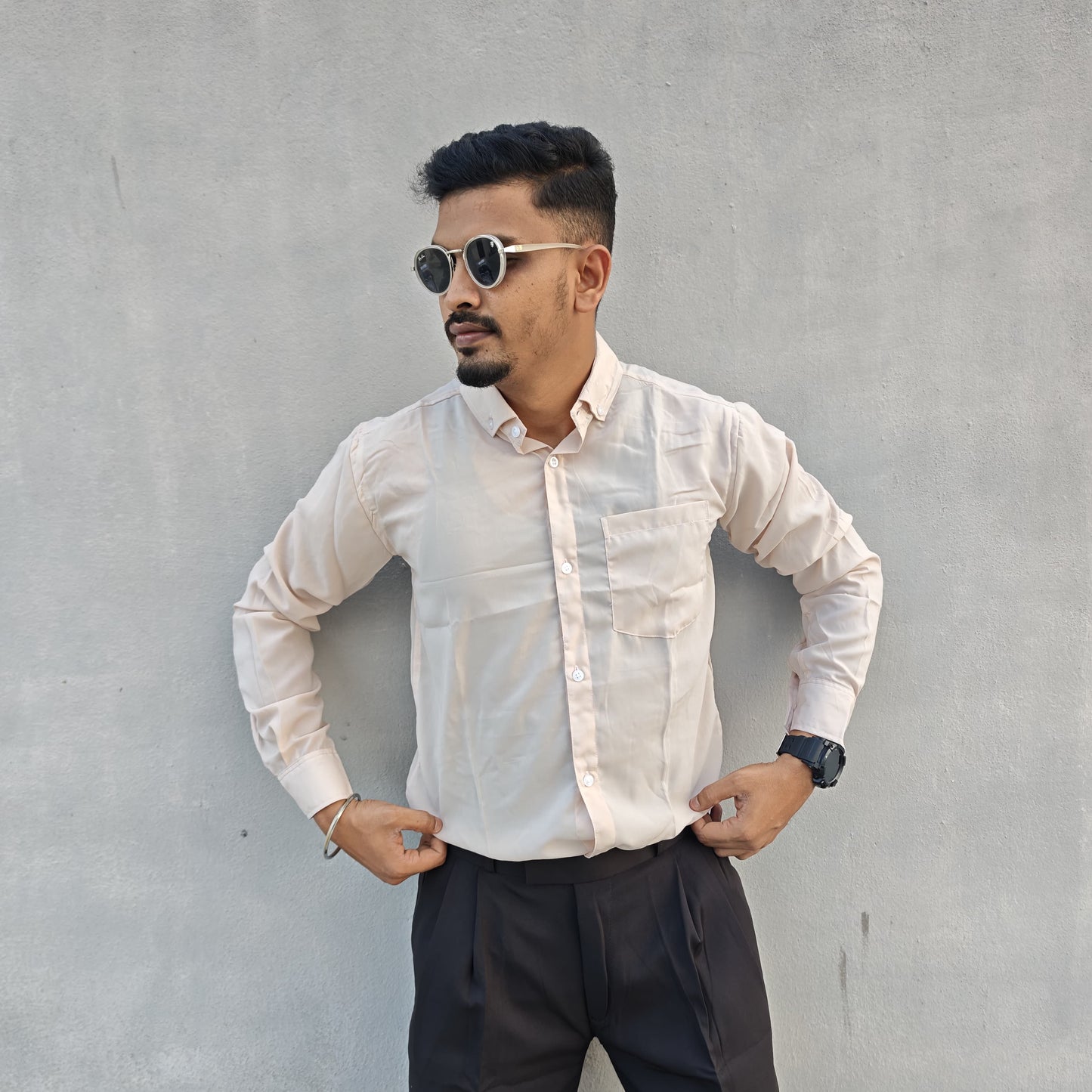 Mfw plain Liqued wrinkle freeShirts single pcs @299 and Buy 4 pcs combo @999