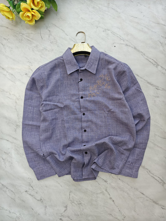 MFW Lenin embroidery work shirts Single pcs @299 and Buy 4 pcs combo @999