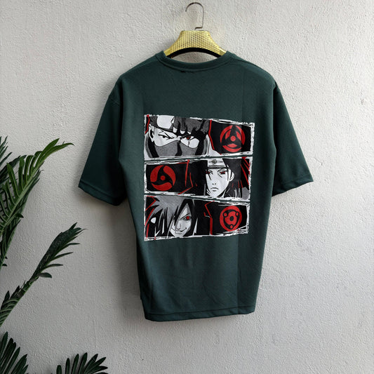 Round neck Front and back print droup shoulder Tshirt 1 pc @199 and 3 pcs @ 499