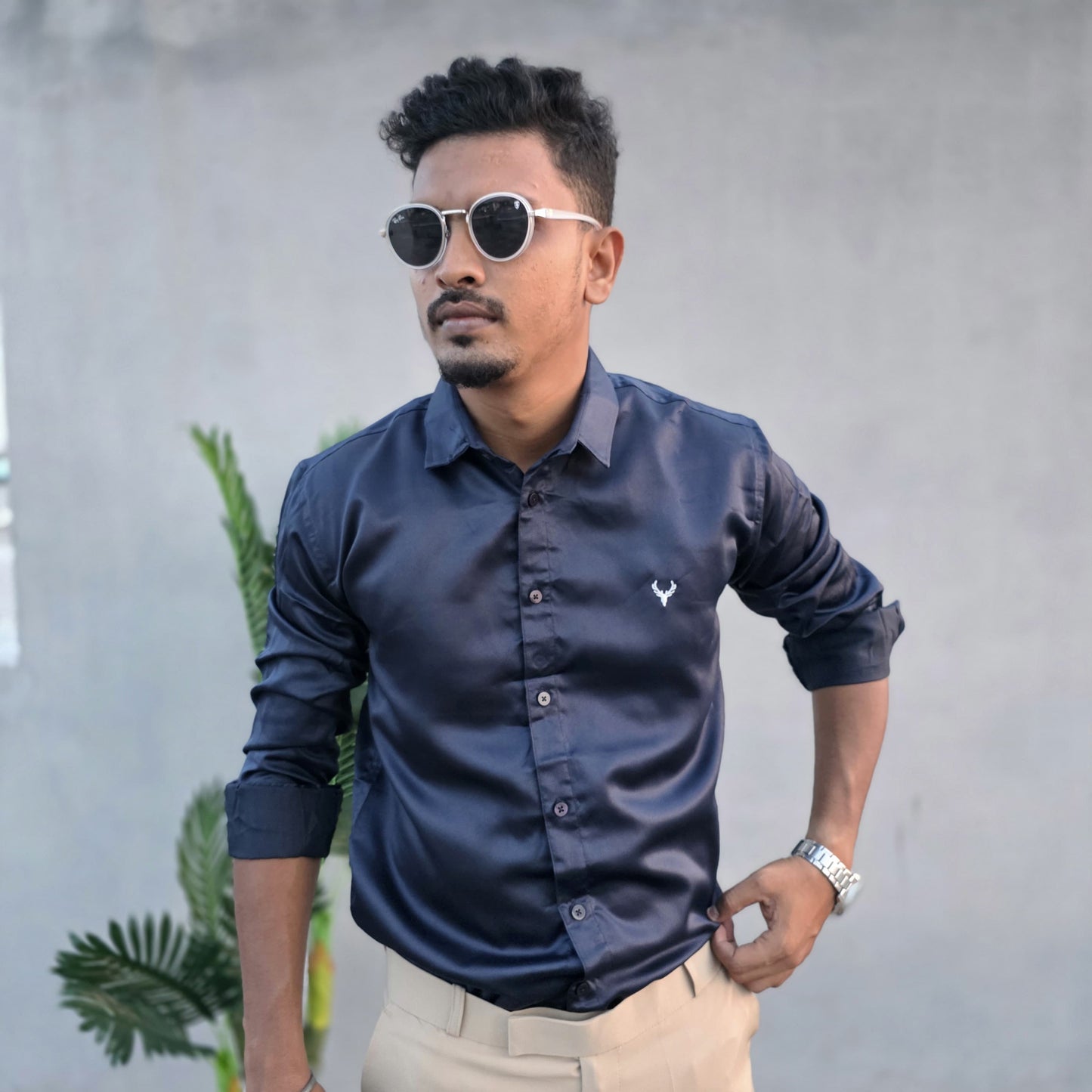 MFW Men's Full sleeve plain party wear Shirts single pcs @299 and Buy 4 pcs combo @999