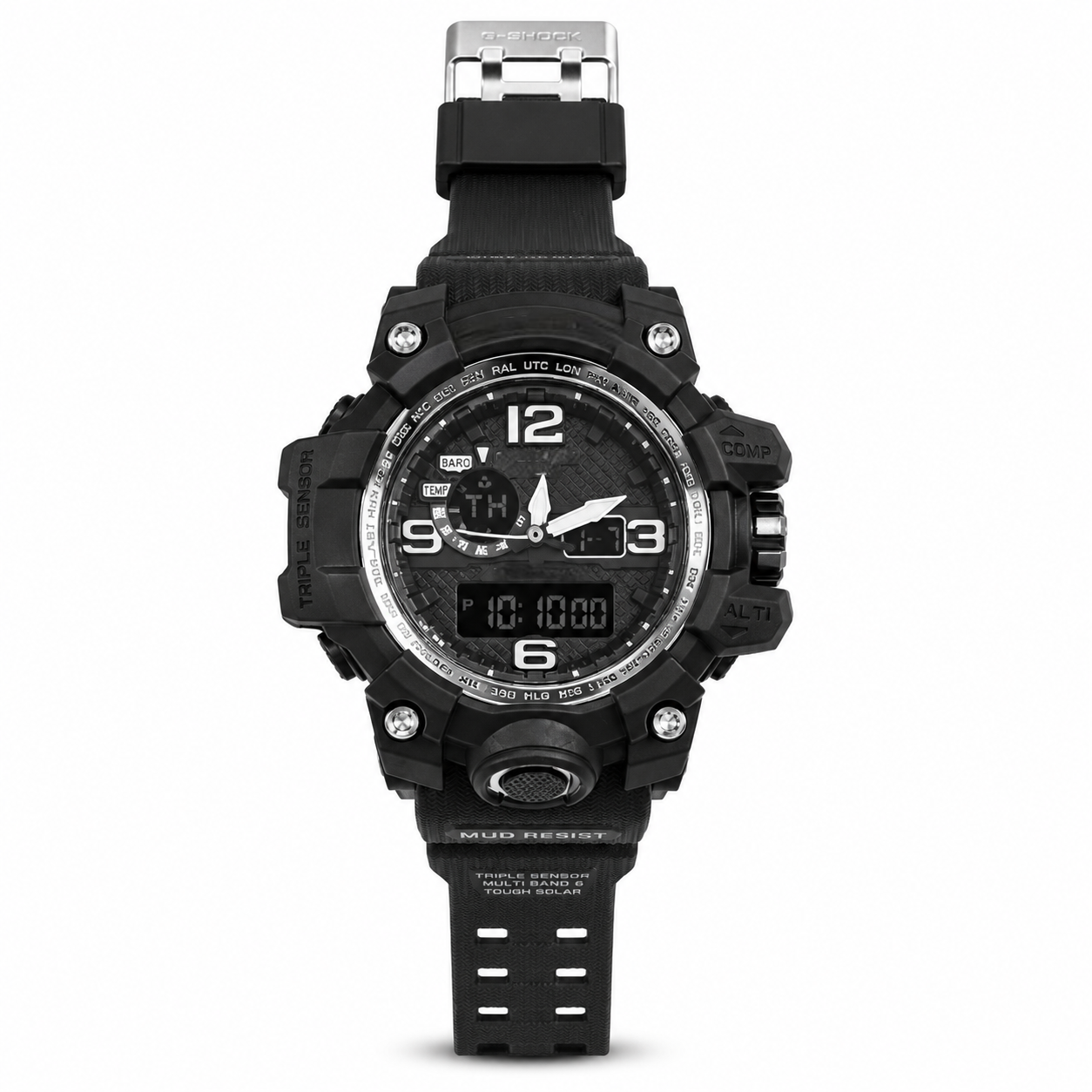 Rugged Sports Watch buy @350rs (Silver