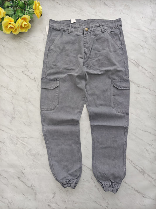 Mfw 6 pocket mom fit denim joggers cargo pants buy @500 rs only