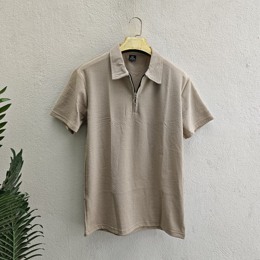 Mfw Half sleeve zipper Tshirt 1 pc @199 and 3 pcs @ 499