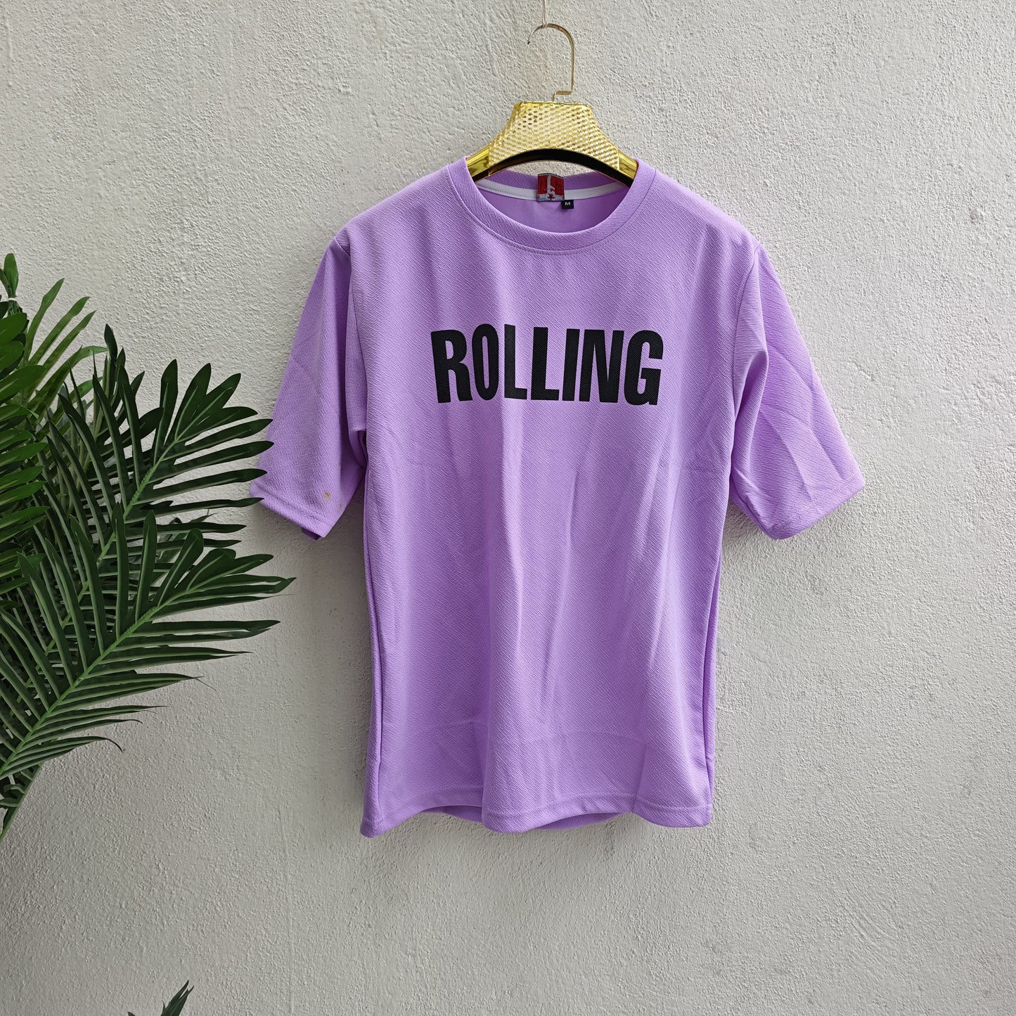Round neck Front and back print drop shoulder Tshirt 1 pc @199 and 3 pcs @ 499