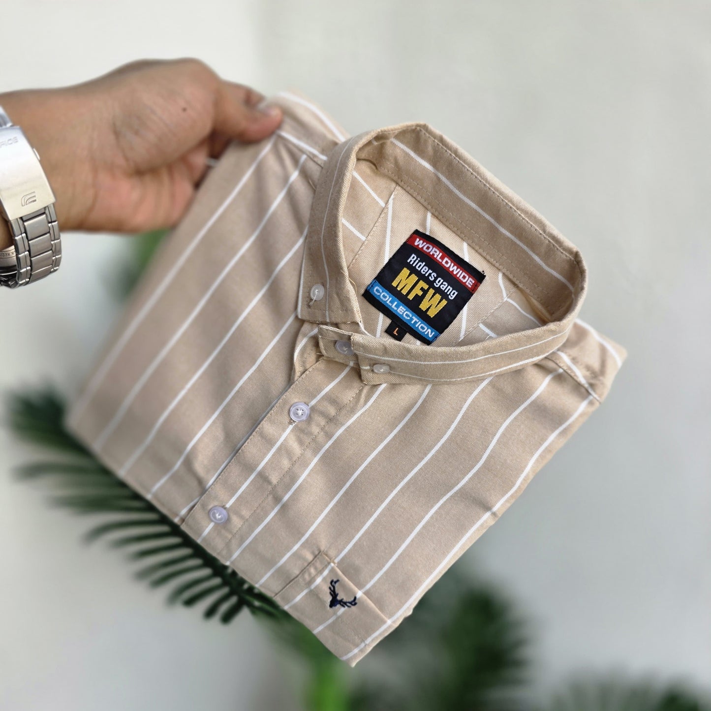 MFW Old money style Oxford stripes type Full sleeve Shirts single pcs @299 and Buy 4 pcs combo @999