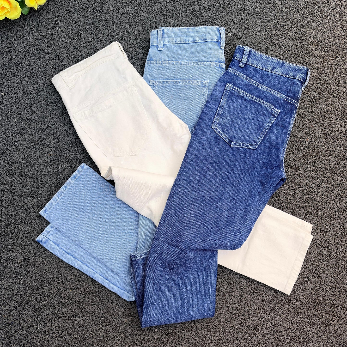 3 in 1 combo plain mom fit jeans buy 3 pcs combo @999 only