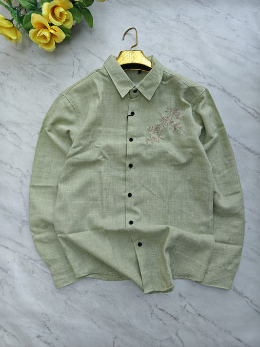 MFW Lenin embroidery work shirts Single pcs @299 and Buy 4 pcs combo @999