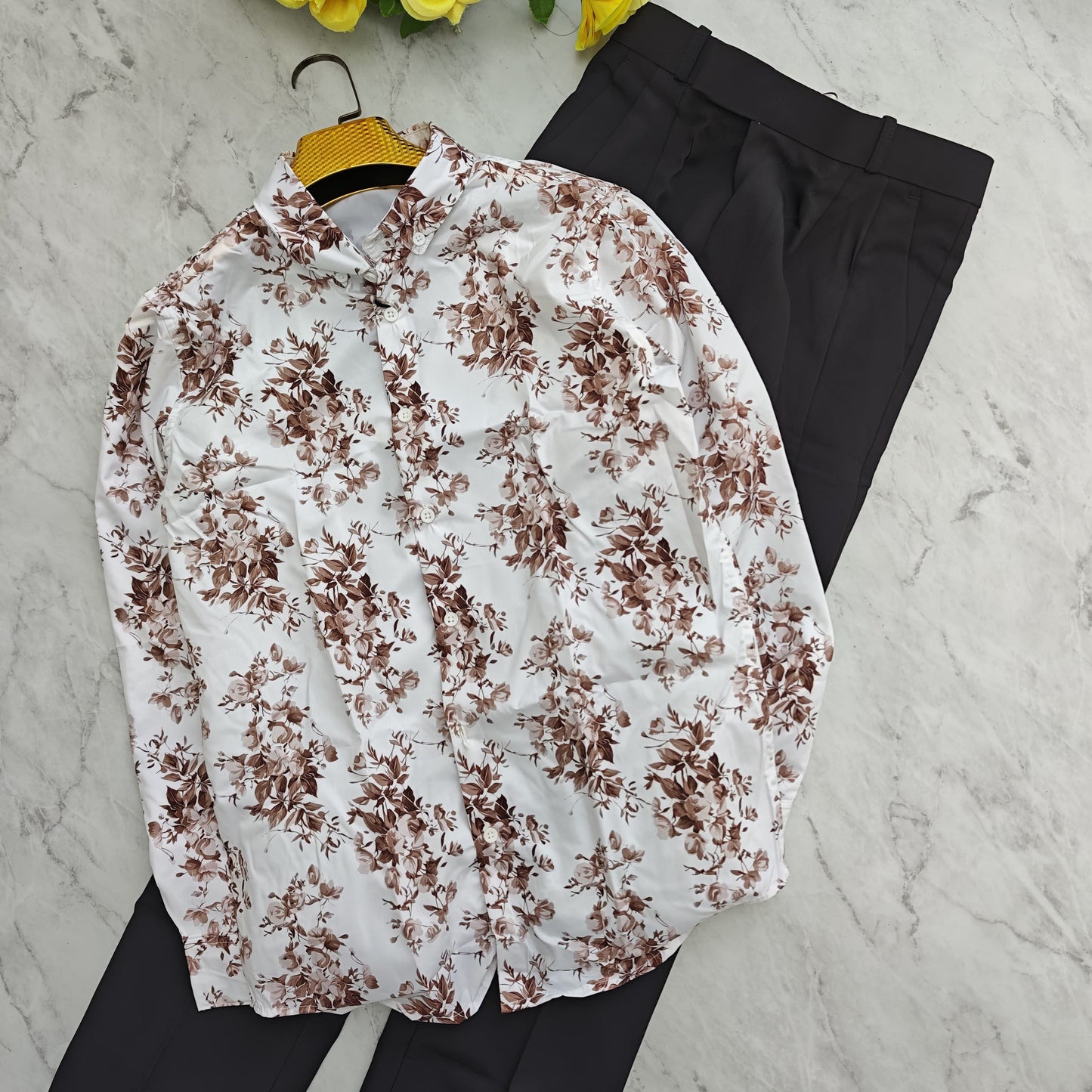 2 in 1 combo viscose printed shirts + pants combo buy @600 rs only