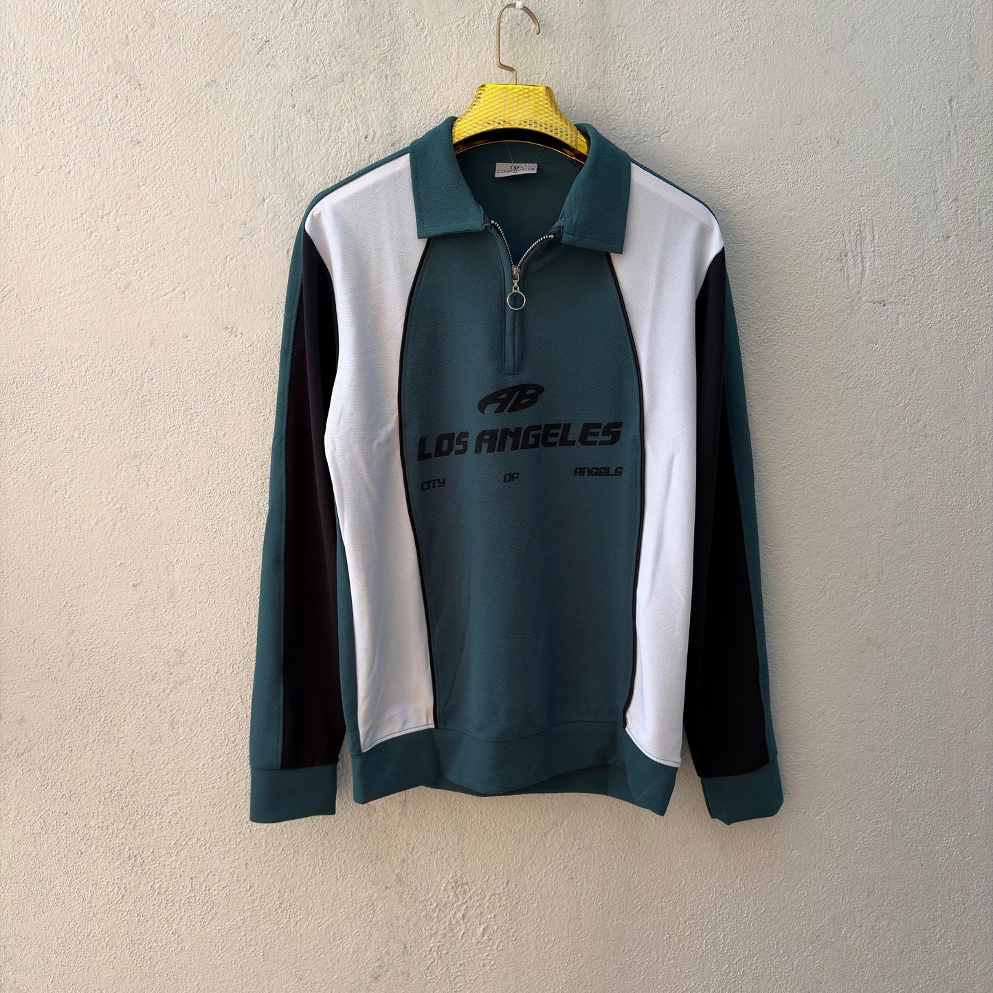 Men's korean Collar premium old money Zipper Full sleeve tshirts@249