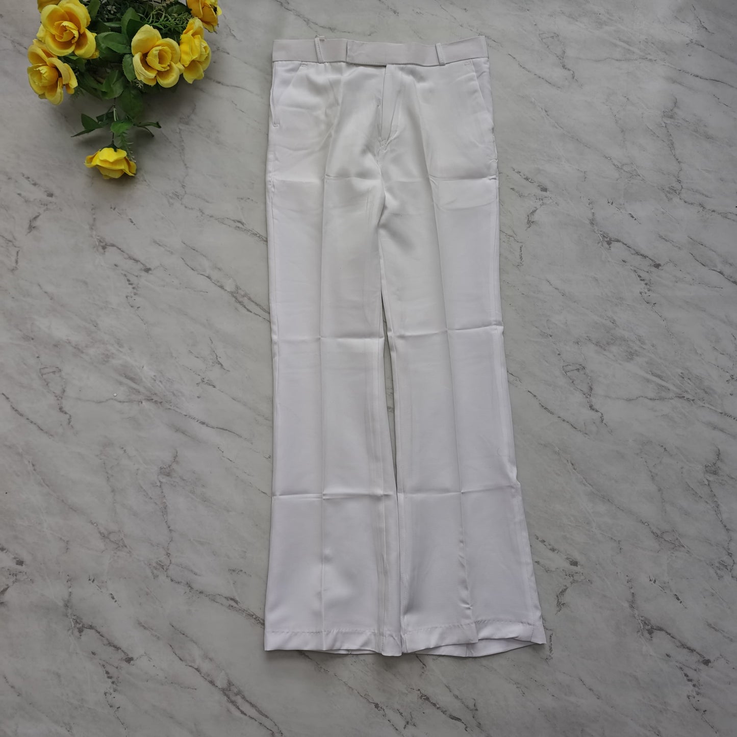Mfw men's boot cut pants buy 3 pant @ 1200(White)