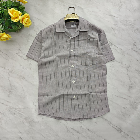 D1 MFW Cuban collar shirts buy 3 pcs @499 and 1 pcs @199
