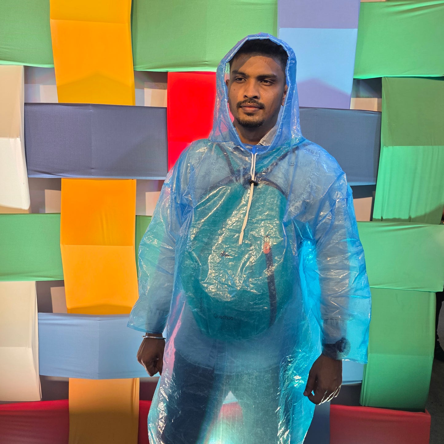 Reusable Heavy Quality LDP Rain Poncho – Stay Dry, Stay Protected!