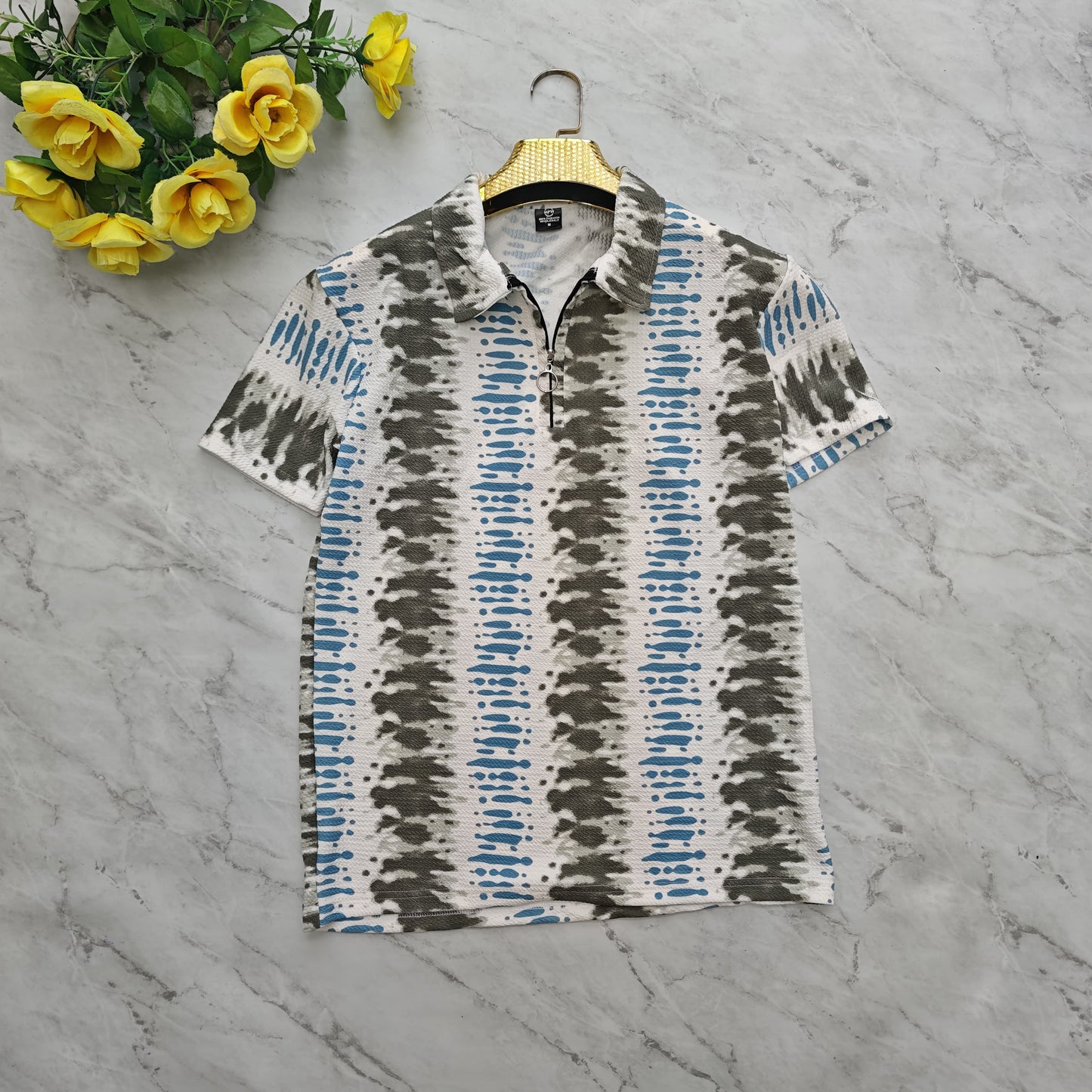 Mfw Half sleeve zipper Tshirt 1 pc @199 and 3 pcs @ 499