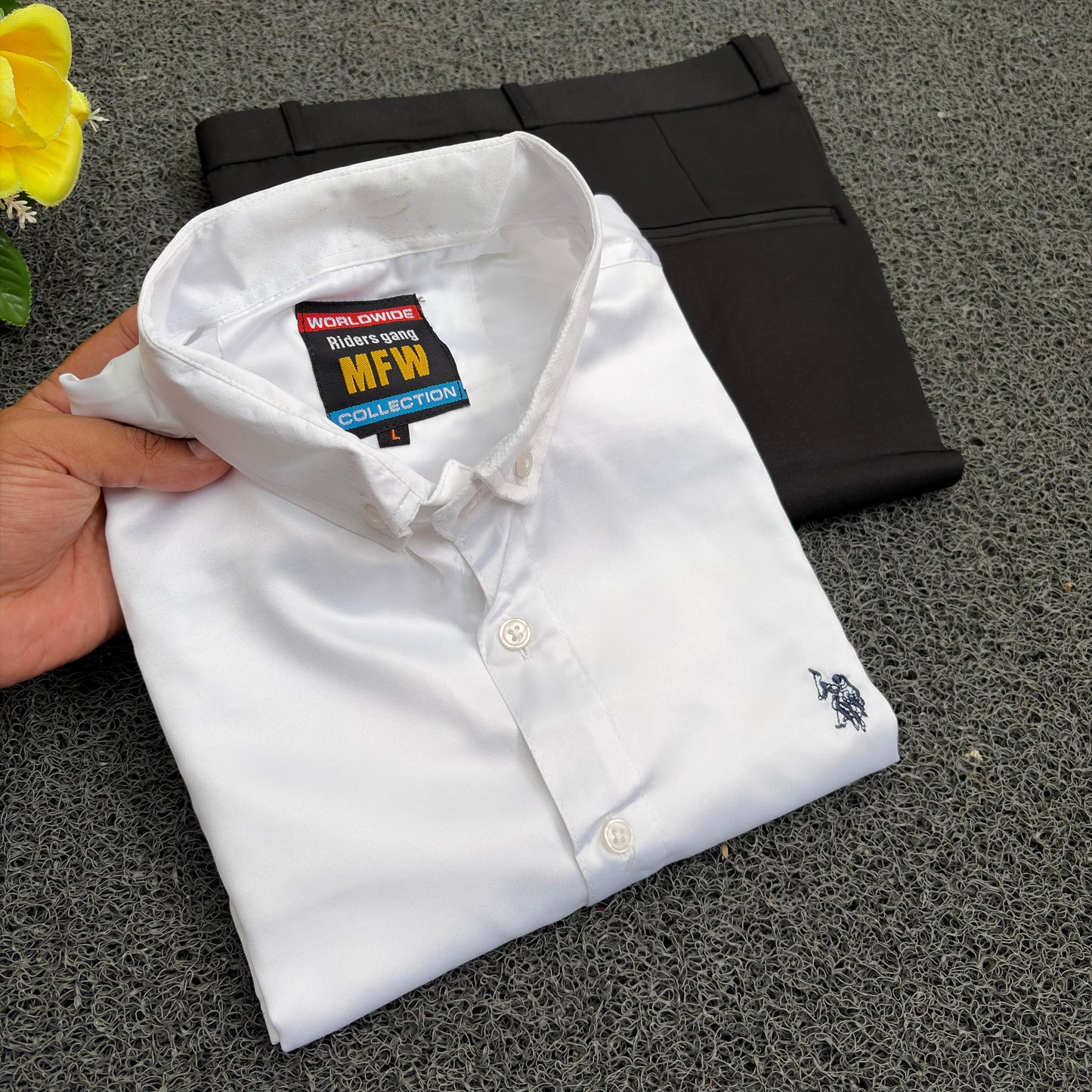 2 in 1 combo old money type party wear shirts + polo fit pants buy @550