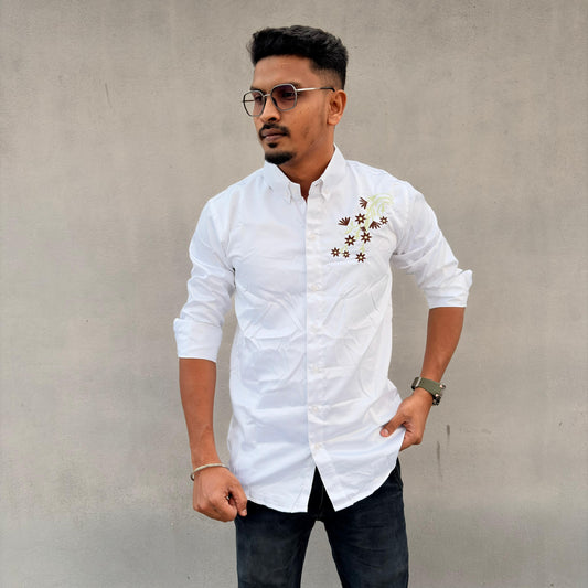 MFW embroidery Party wear Shirts single pcs @299 and Buy 4 pcs combo @999