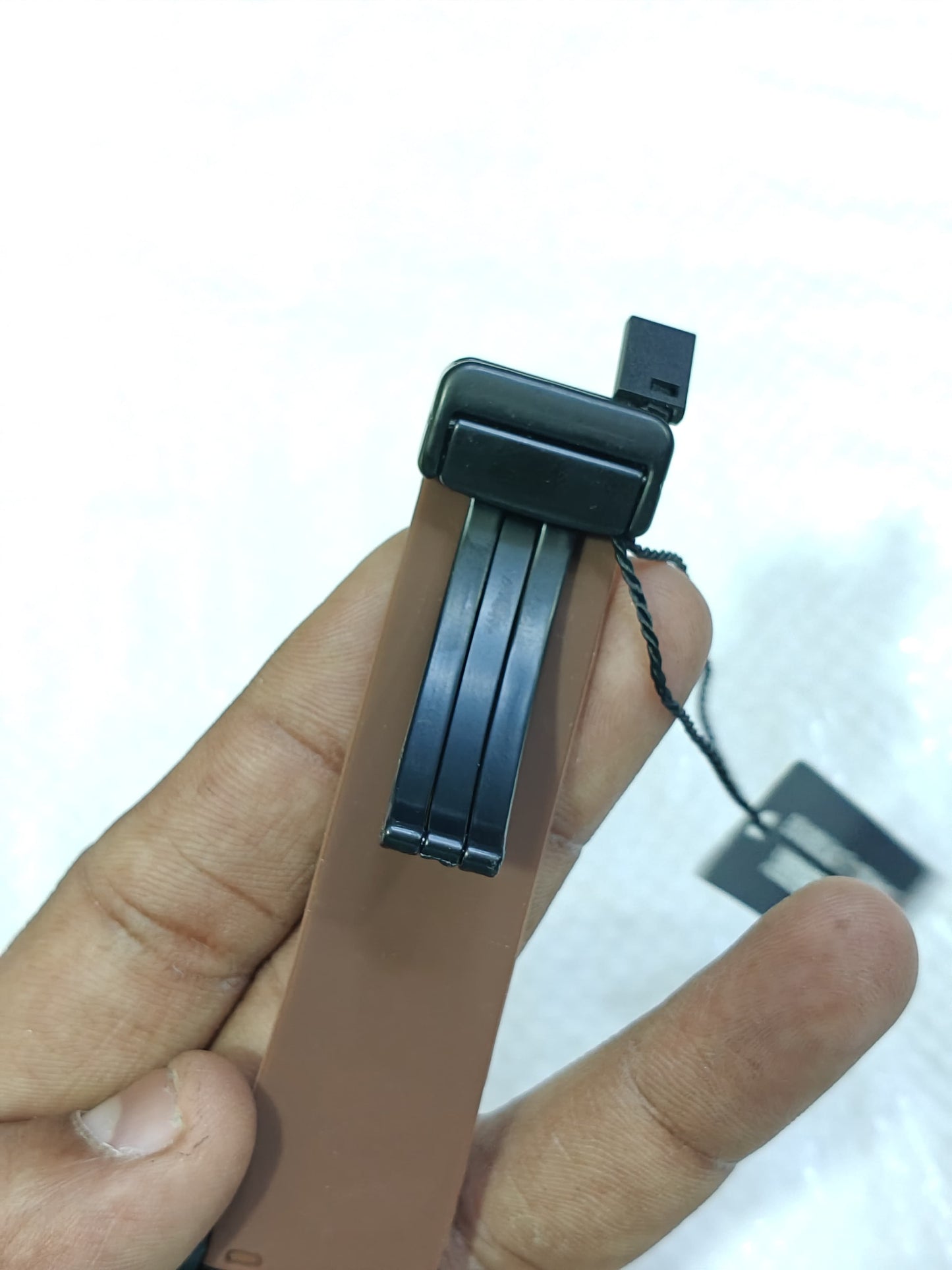 Mens most trendy Silicon magnetic strap watches @200