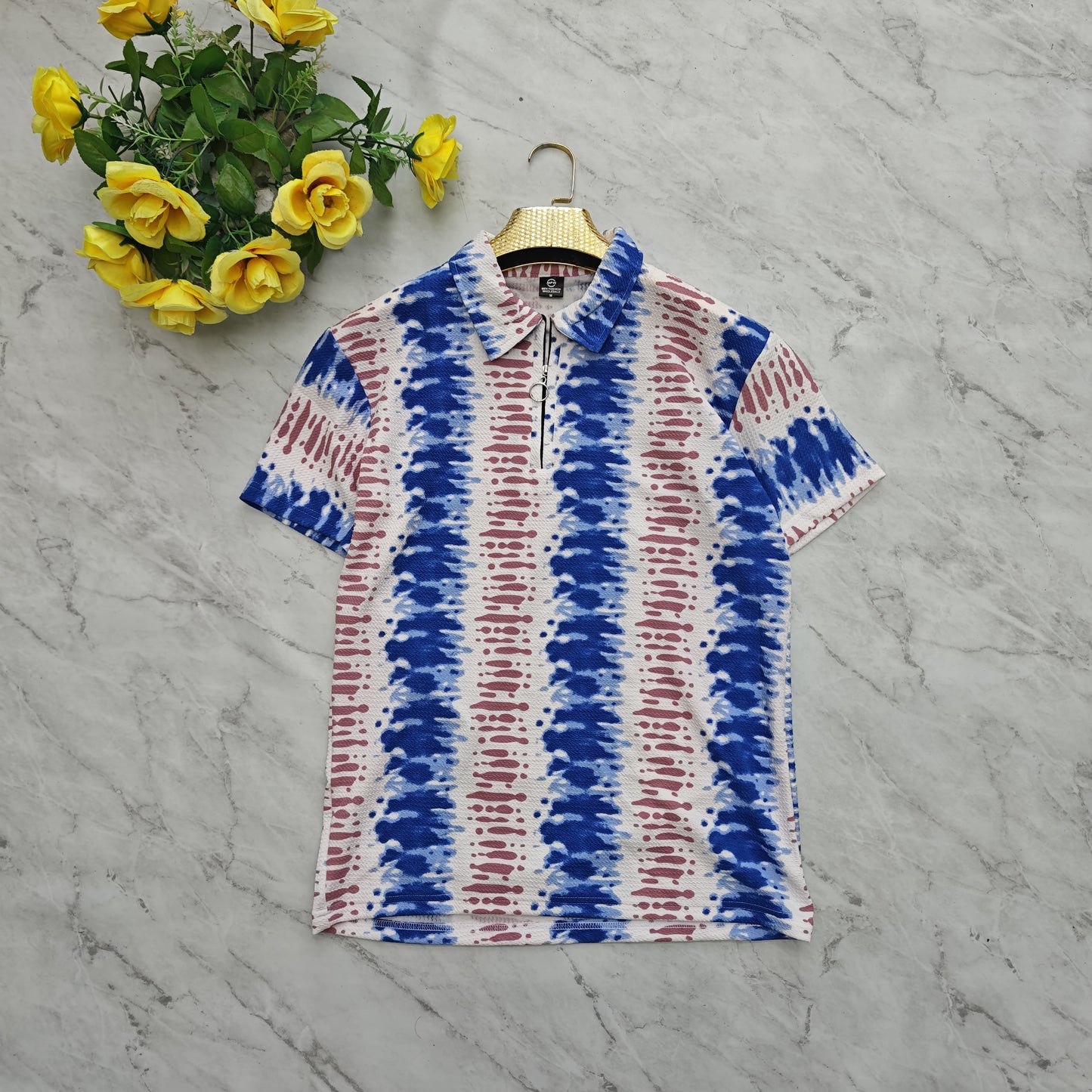 Mfw Half sleeve zipper Tshirt 1 pc @199 and 3 pcs @ 499