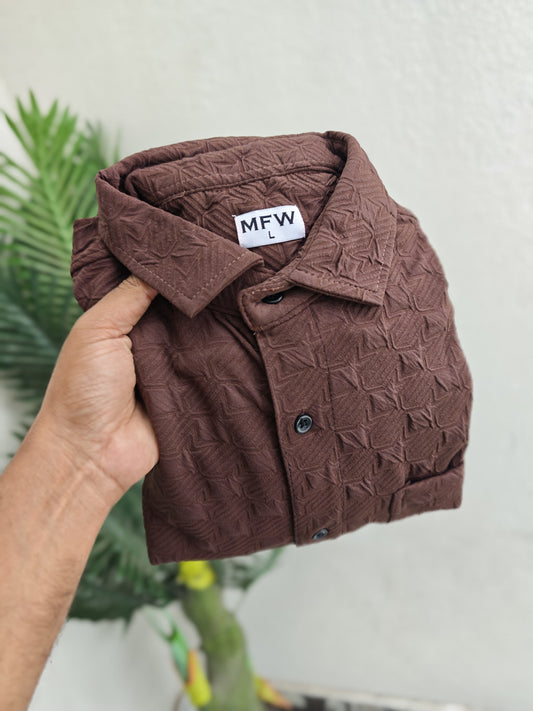 MFW Full sleeve Jacquard shirts Single pcs @299 and Buy 4 pcs combo @999