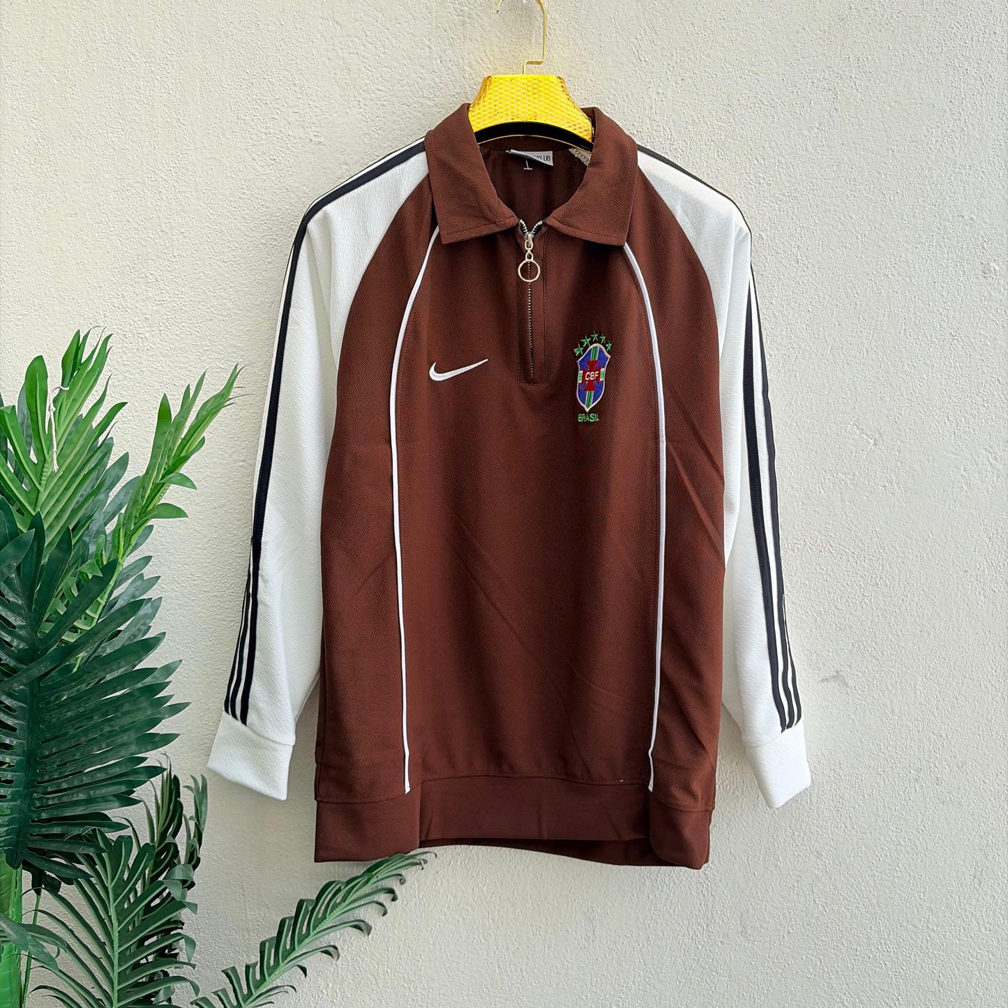 Men's korean Collar premium old money Zipper Full sleeve tshirts@249