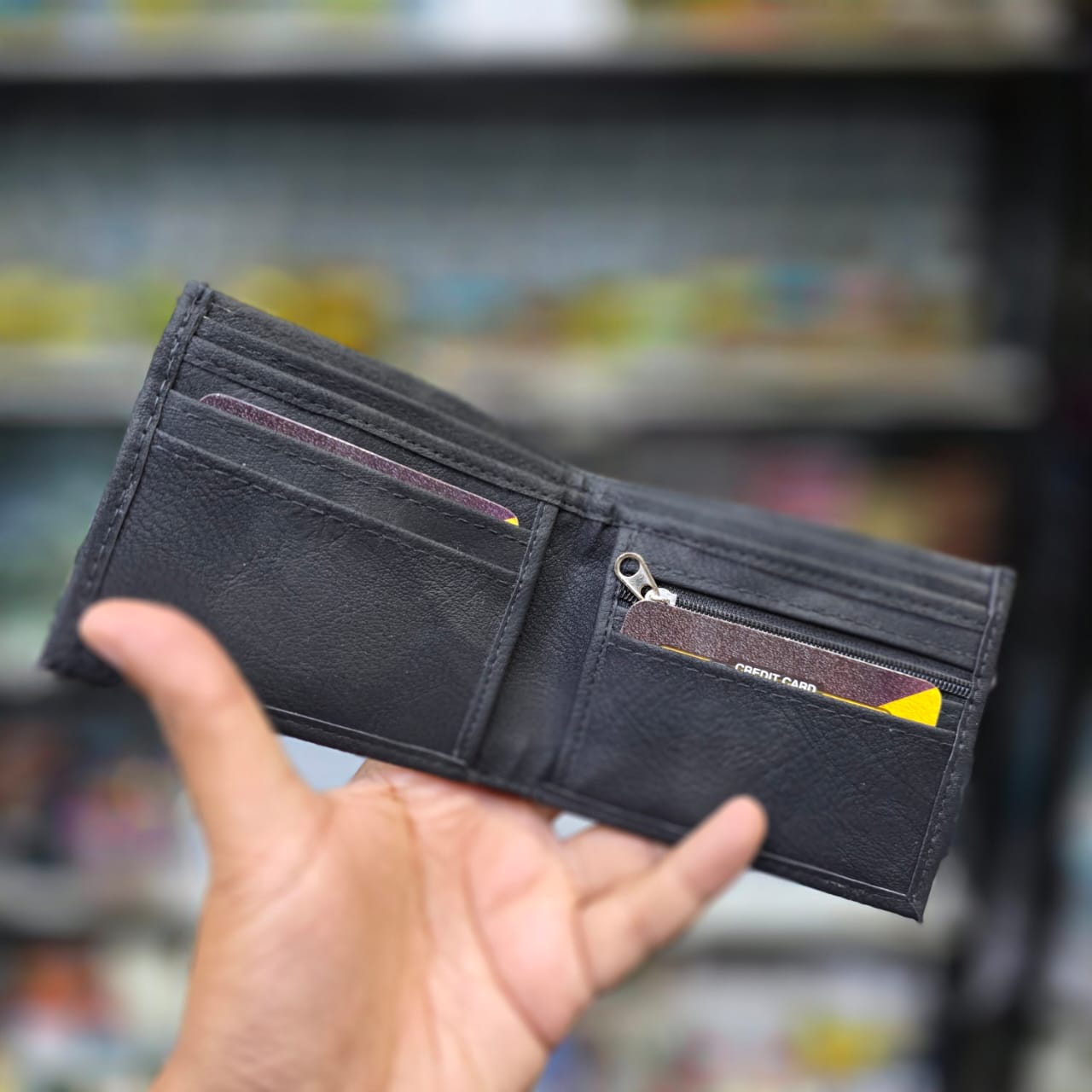 Mfw Mens Wallet Buy @100rs (Black Fer)