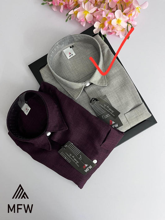 MFW plain Lenin shirts Single pcs @299 and Buy 4 pcs combo @999