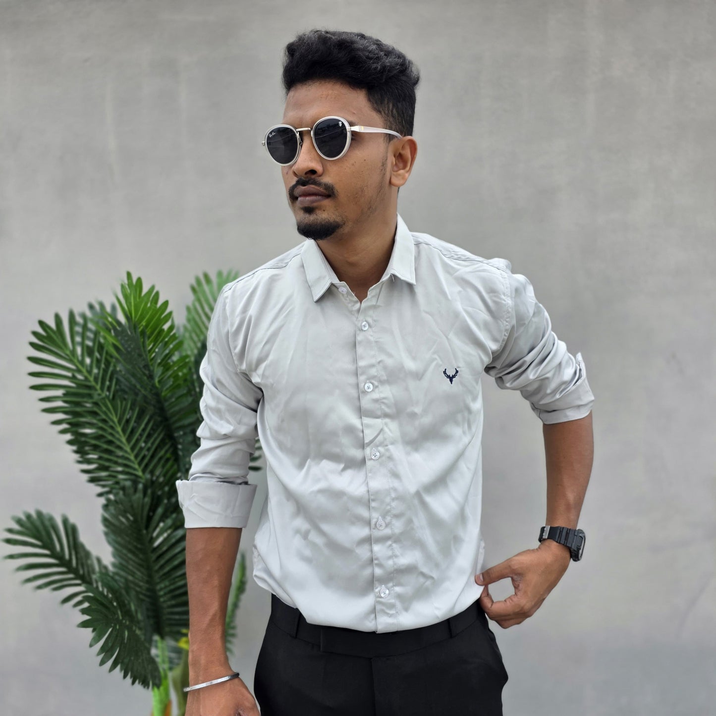 MFW Men's Full sleeve plain party wear Shirts single pcs @299 and Buy 4 pcs combo @999