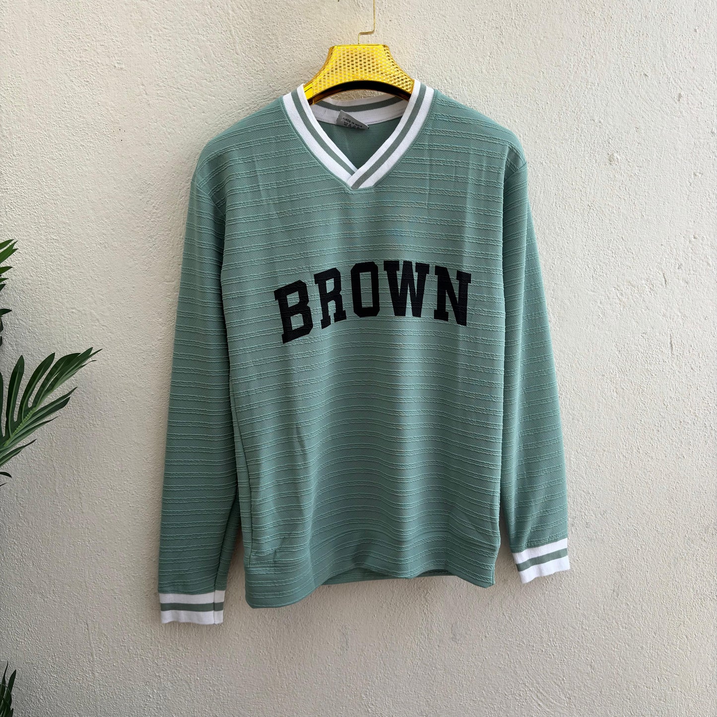 Full sleeve V neck premium printed tshirt @249